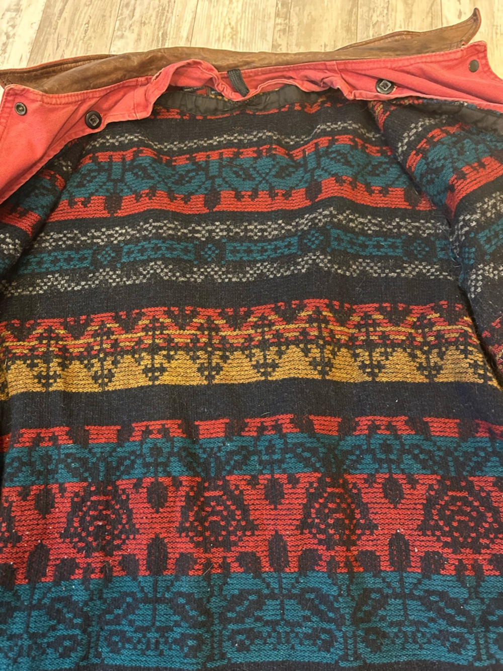 Rare Vintage Woolrich Navajo
Field Coat Ranch Wear - Picture 11 of 15